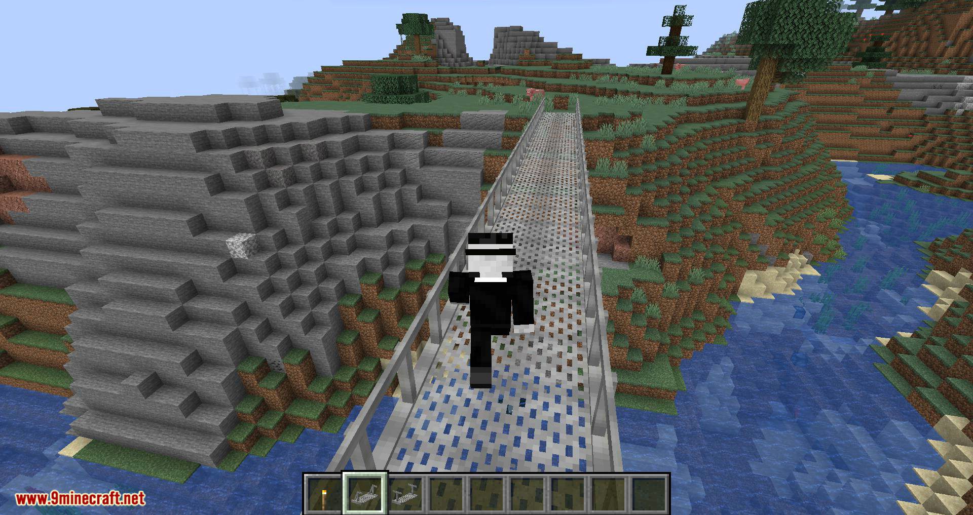 image 13 for Macaw's Bridges Mod (1.20.4) - Muchos tipos de puentes