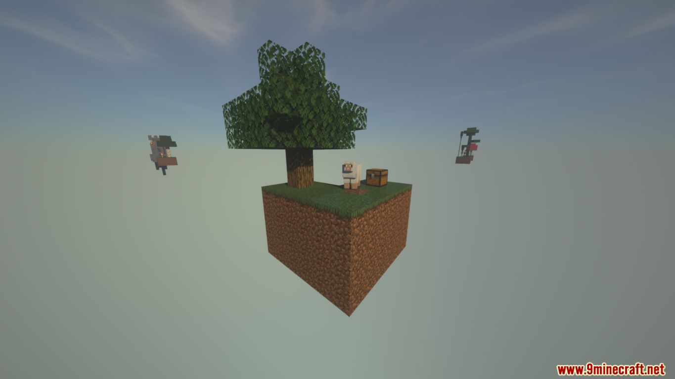 description_0 SkyBlock Biomes map for Minecraft 1.14.4