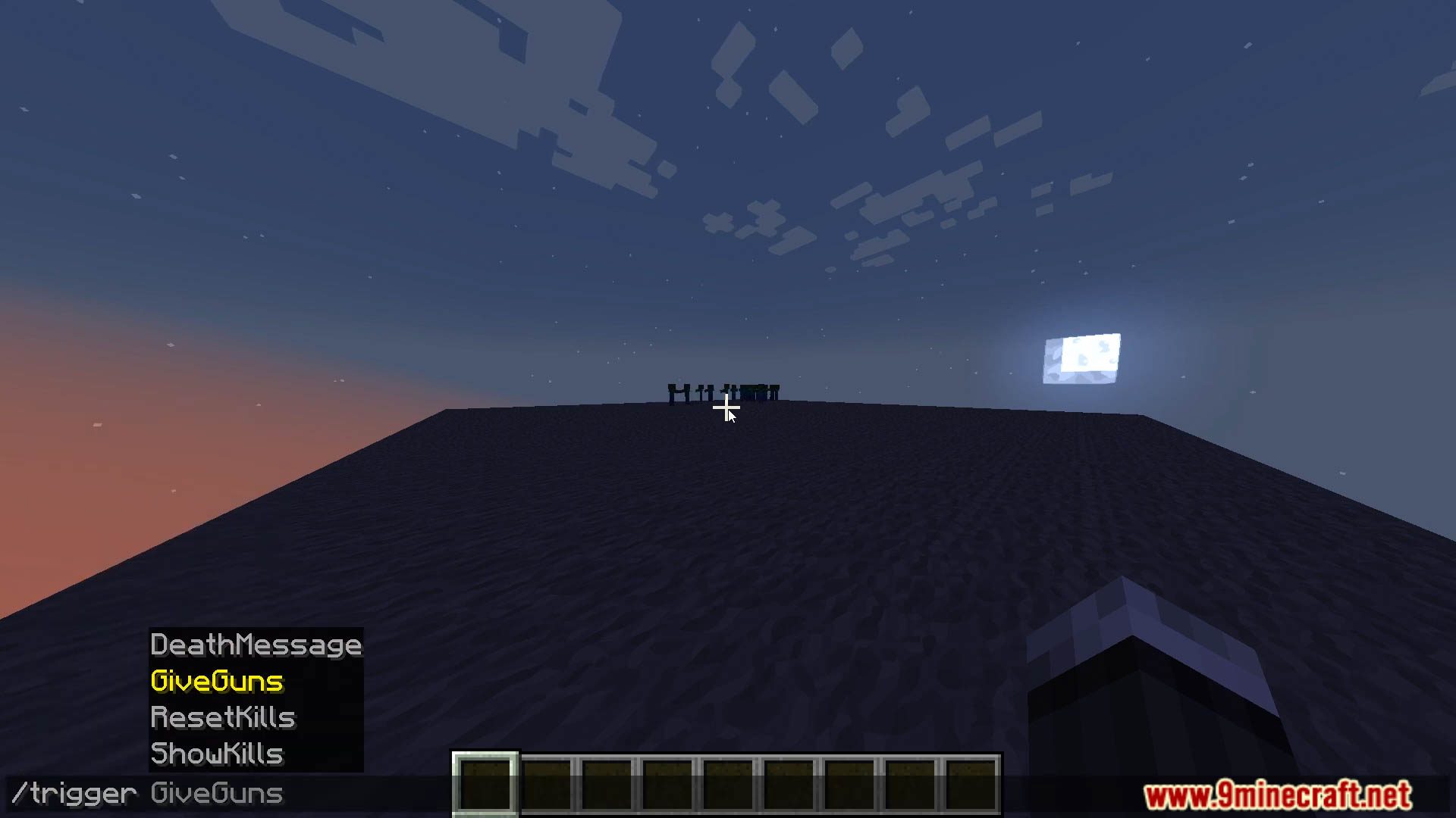 description_9 Basic Guns Data Pack (1.20.4, 1.19.4) - revolutionize Minecraft with the most advanced weapons!