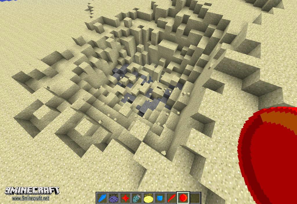 description_5 Mine Mine Fruit Mod (1.16.5) - One Piece Devil's Fruit