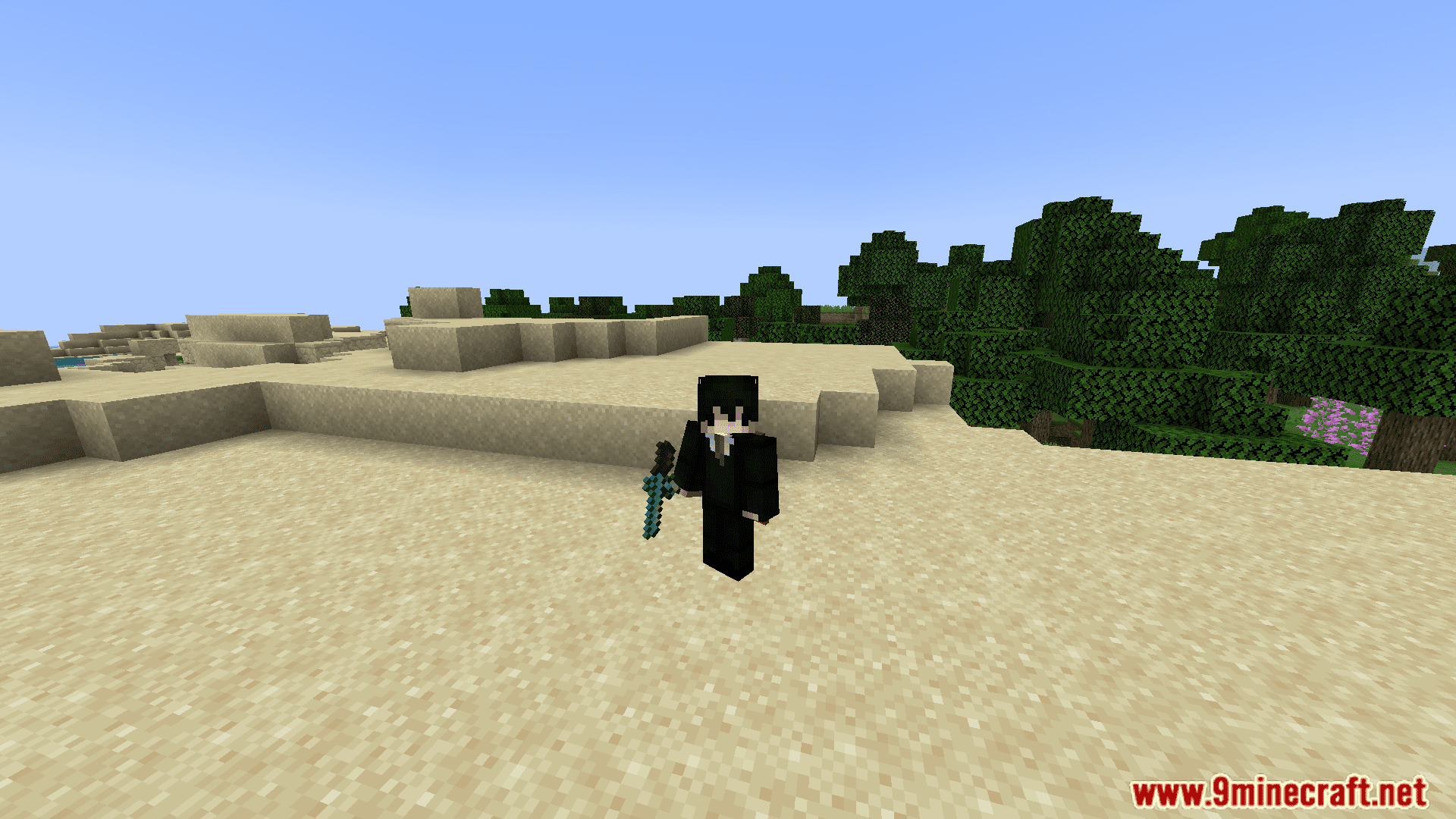 description_5 Yamato Gun Mod (1.20.4) is a revolutionary change in combat in Minecraft.