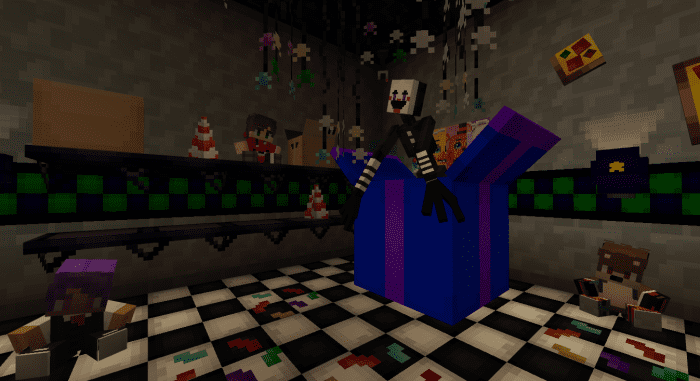 image 16 para FNAF Decoración Plugin (1.20) - MCPE/Bedrock mod