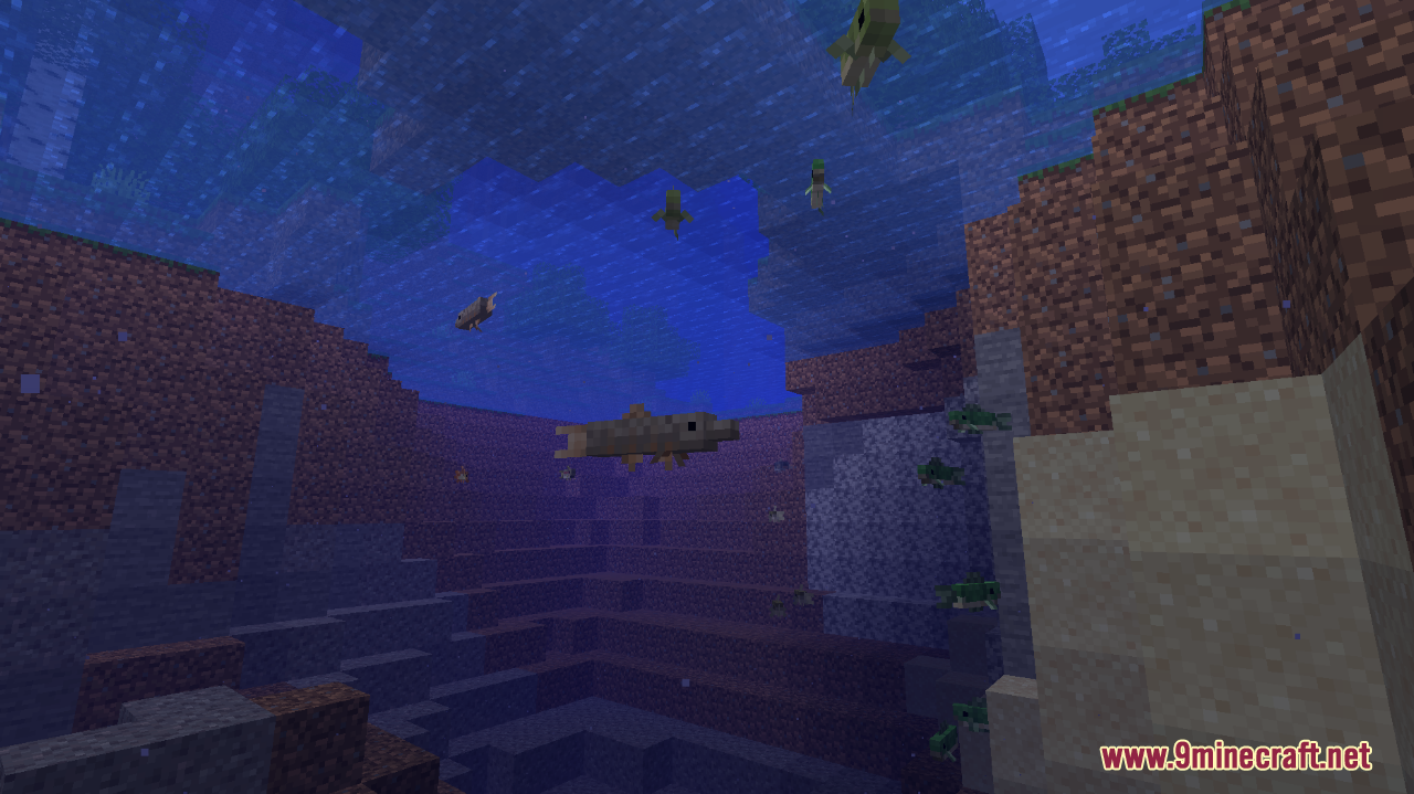 description_0 Aquicultura 2 Mod - várias criaturas subaquáticas
