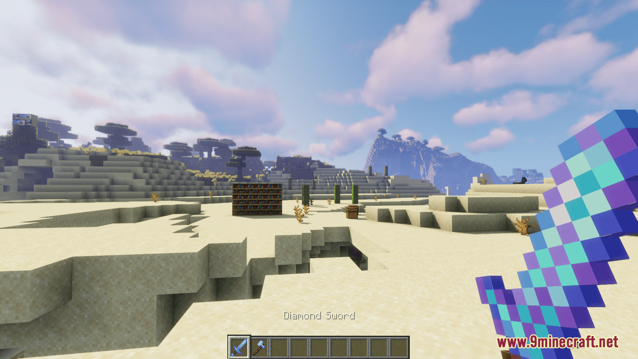 description_0 Alternative Diamonds Resource Pack (1.19.4, 1.19.2) - texture pack