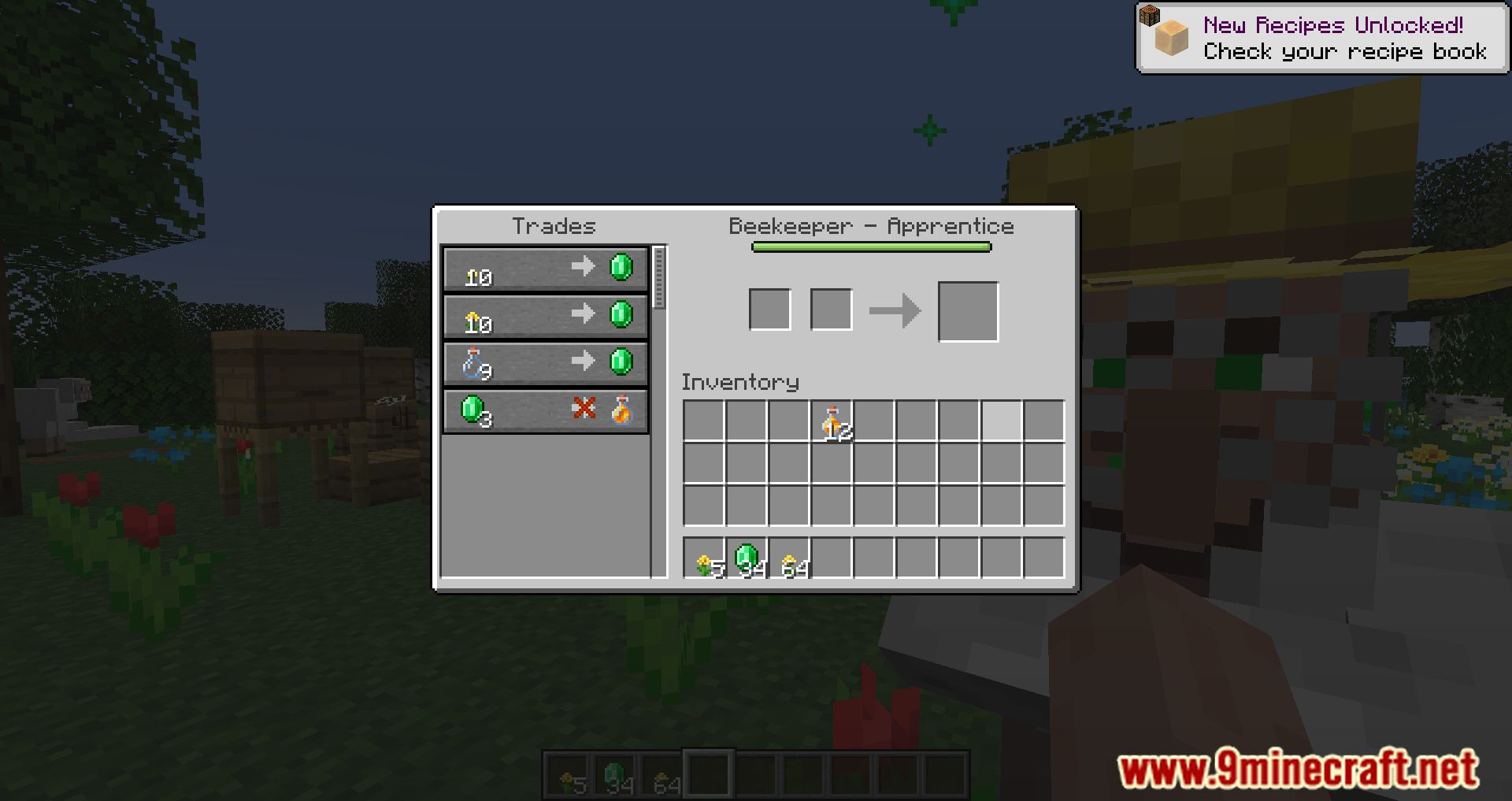 description_11 Beekeeper Hut Mod (1.20.4) - дополнение для Friends & Foes Mod