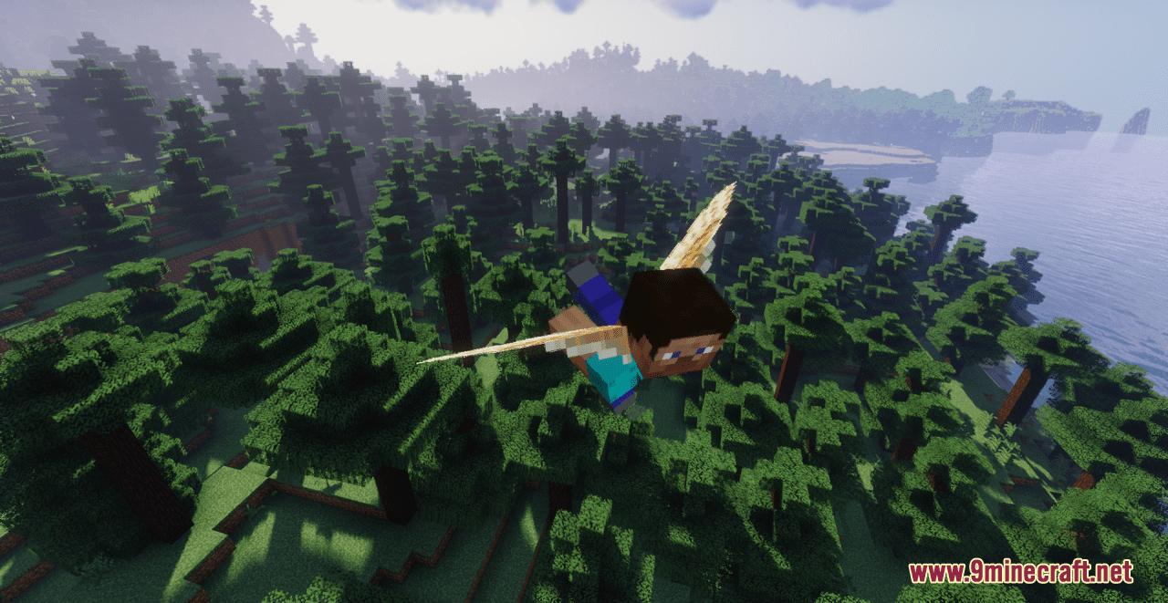 description_4 Membrane Owl Wings Elytra Resource Pack (1.16.5 до 1.19.3, 1.19.2 ) - Пакет текстур