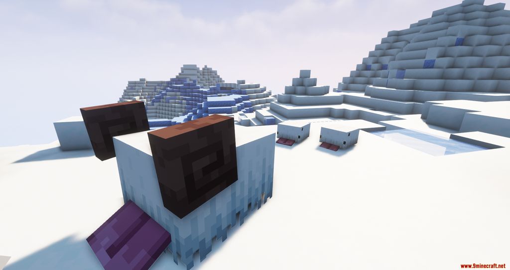 description_9 Snuffles Mod 1.20.4 - new mob in the snow biome