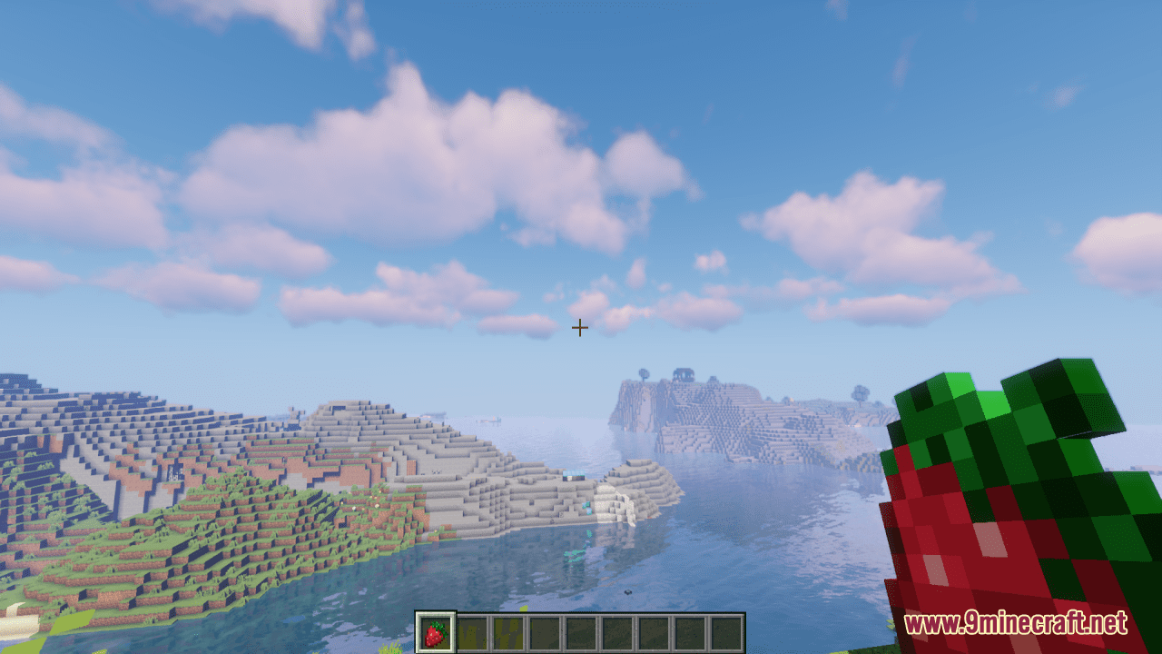 description_4 Strawberry Bush Resource Pack (1.19.4, 1.19.2) - Текстурный пакет