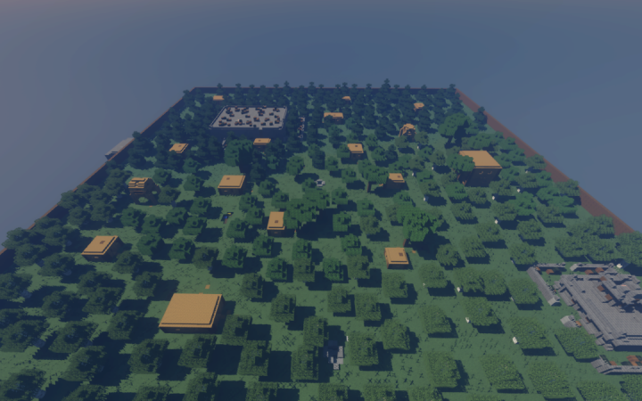 description_0 Zombie BattleRoyale | Map for Minecraft