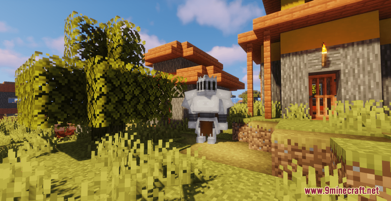 description_7 Golem Knight Resource Pack (1.18.2, 1.19.4, 1.19.2, 1.19) - Пакет текстур