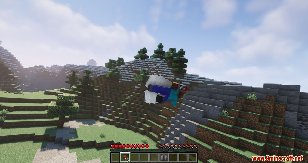 description_6 Cool Elytra Roll Mod (1.20.4) - movement, flight