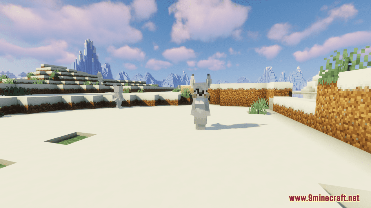 description_10 Wolf Girl Resource Pack (1.20.4, 1.19.4) - текстур-пак