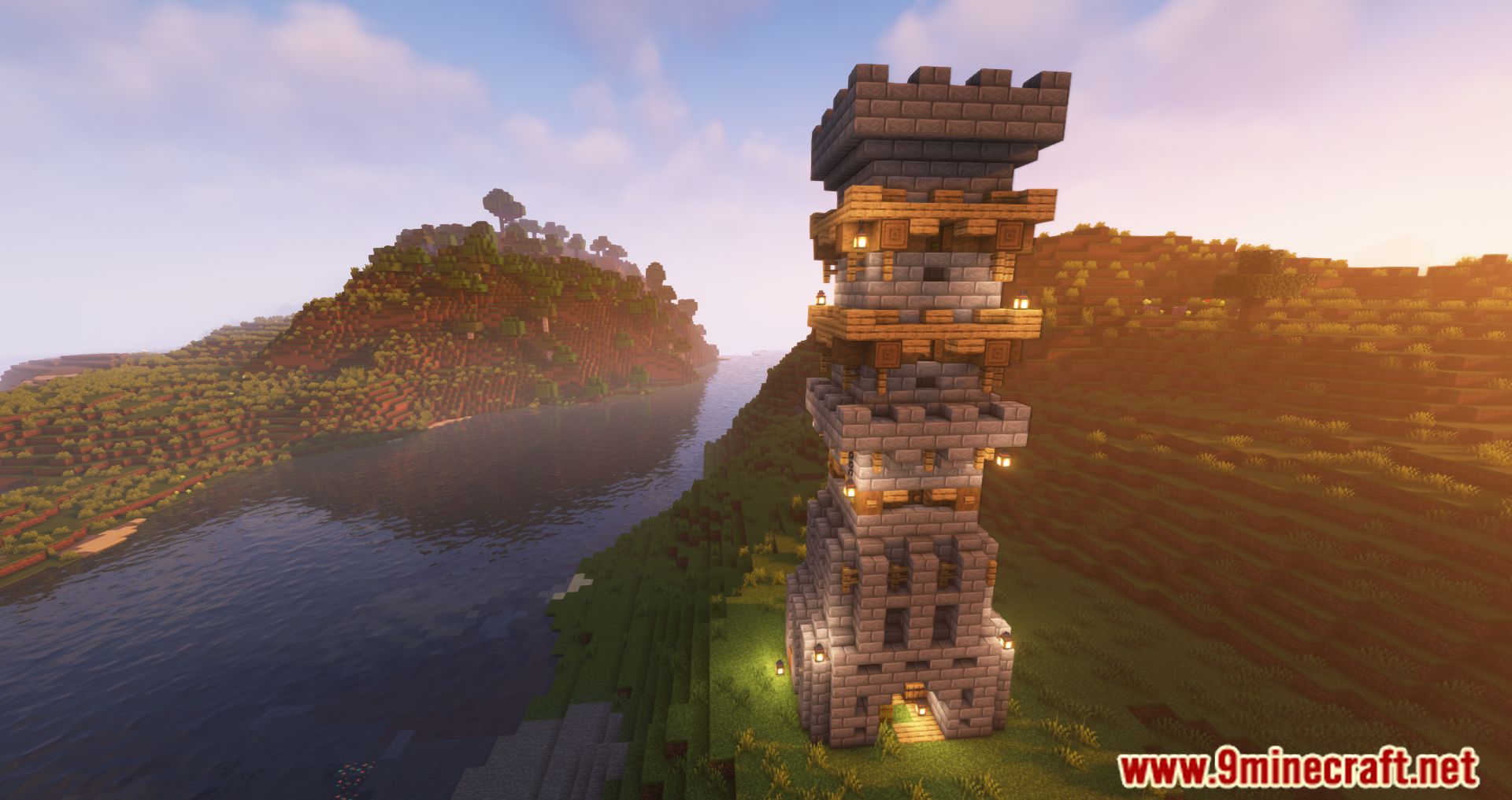 description_0 Mod Structory Towers - adds a biome-themed tower.