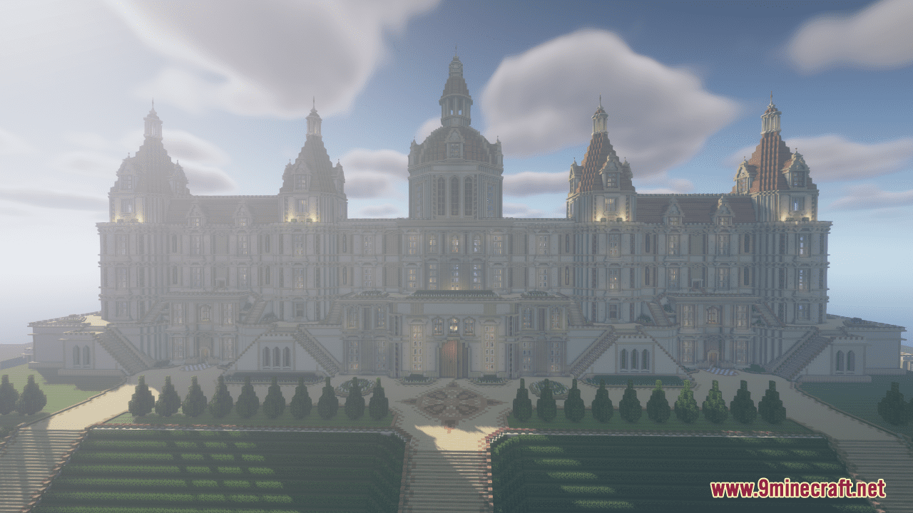 description_0 France Castles Map (1.20.4) - great building