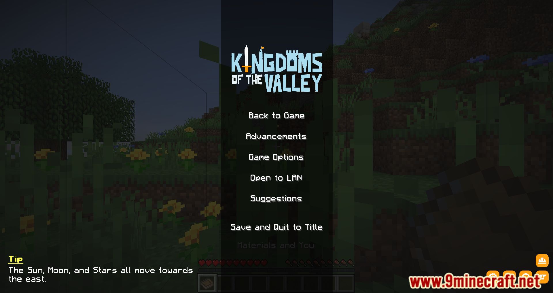 description_3 Kingdoms Of The Valley Modpack (1.16.5) - Постройте свою собственную цивилизацию!