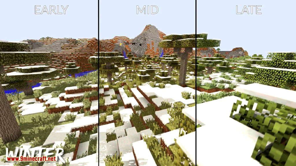 description_19 Serene Seasons Mod (1.20.4) - Cuatro temporadas realistas en Minecraft
