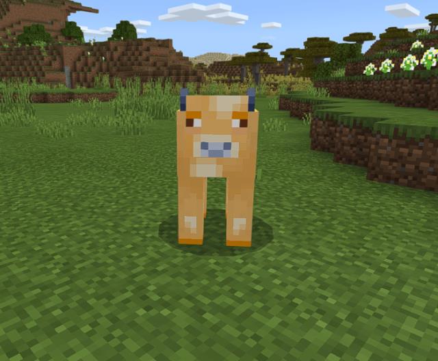 description_6 Коровы из Minecraft Earth.