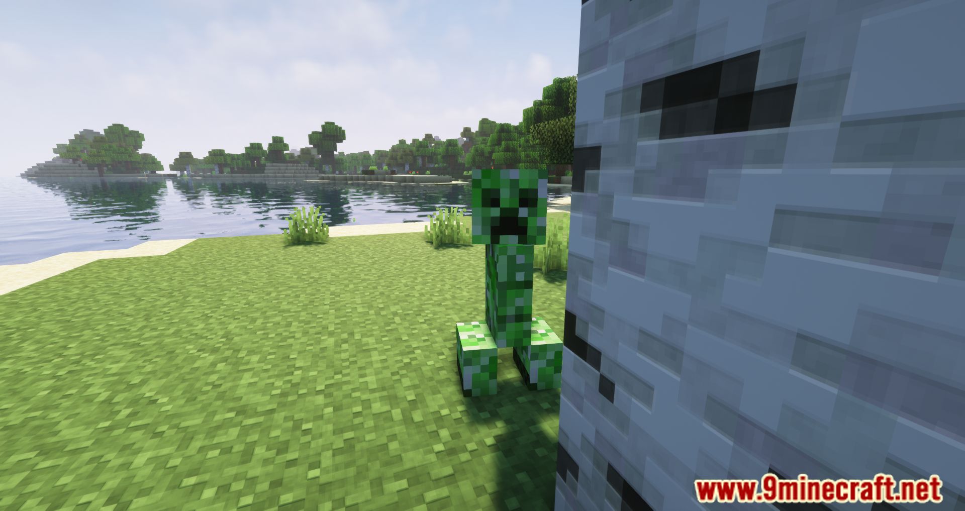 description_6 Peeping Creepers Mod (1.19.3) - Криперы для ухода за пациентами и прыжками