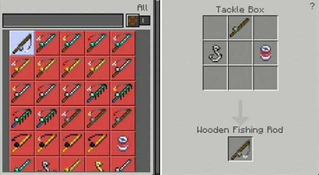 description_55 Mod: Update for large fish and fishing.