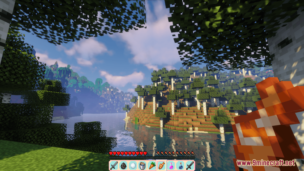 description_7 Kobayashi-sanchi no Maidragon Custom GUI Resource Pack (1.19.4, 1.19.2) - Набор текстур