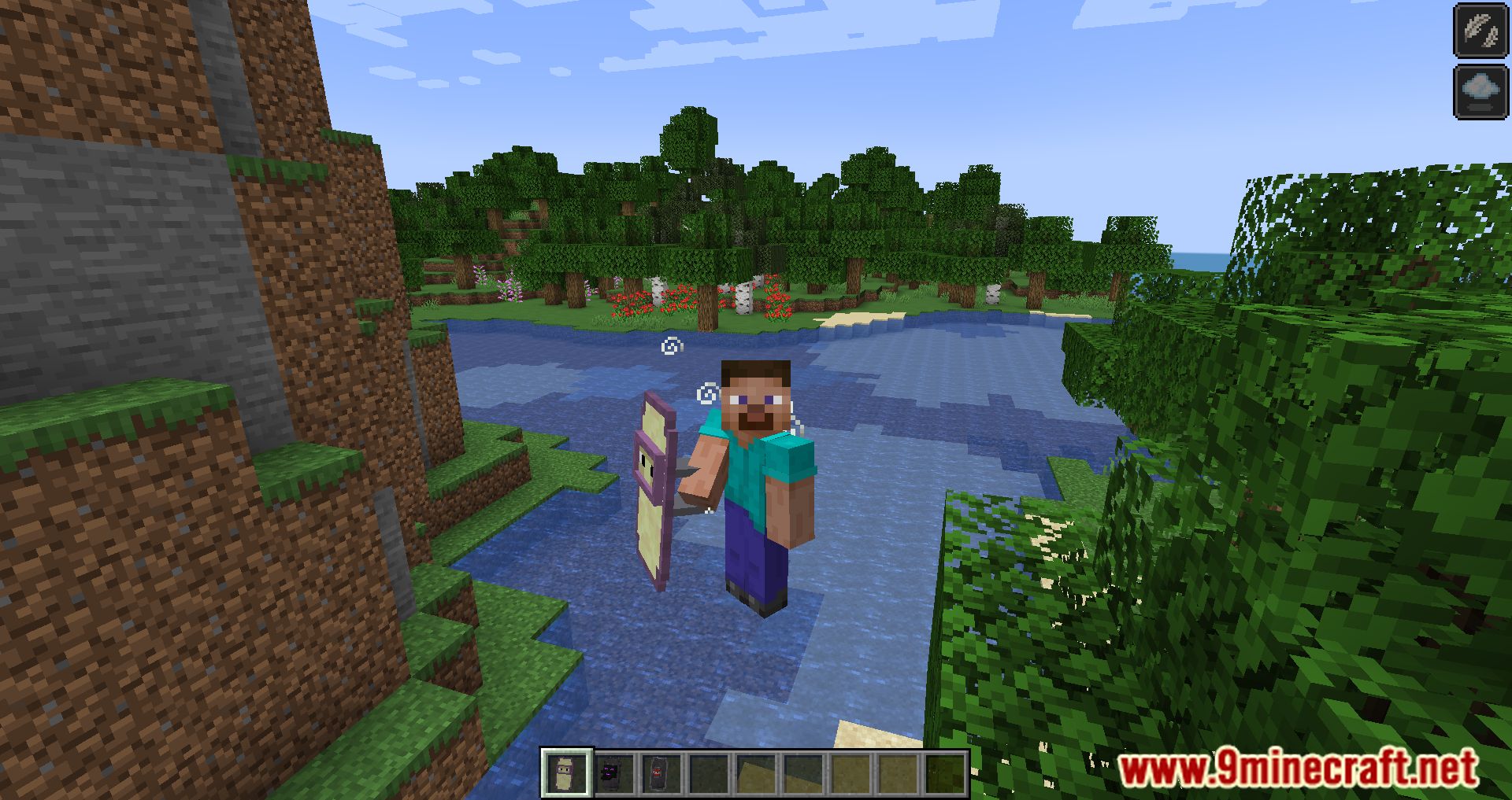 description_6 New Shield Variants Mod - a new era of defense in Minecraft