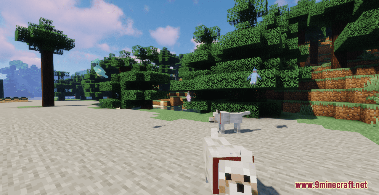 description_8 Aesthetic Birds Resource Pack (1.19.4, 1.19.2, 1.19) - текстурный пакет