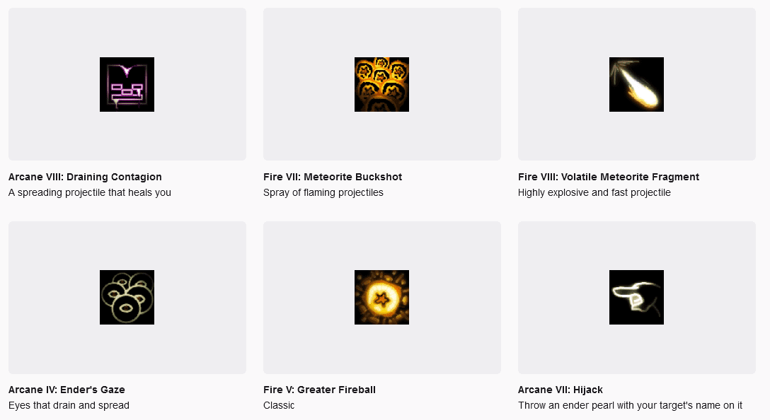 description_4 Invocations Mod (1.20.1) - Spelling Engine, Invoke