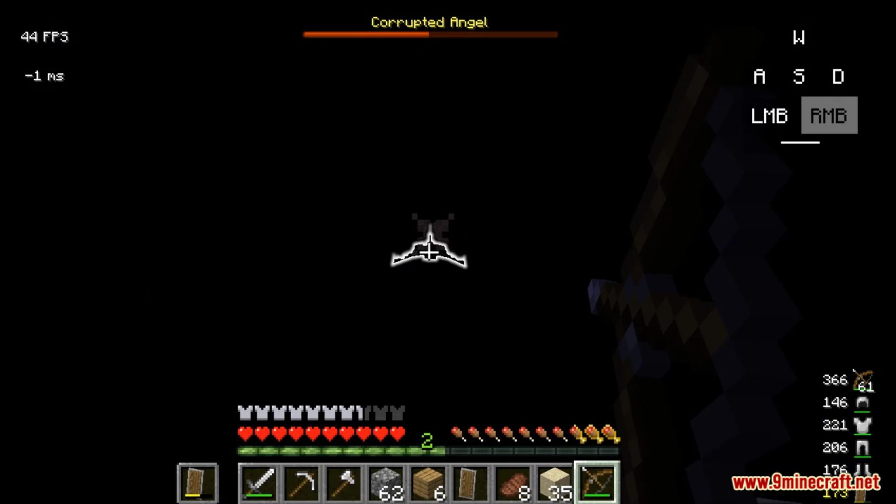 description_9 Horrible Night Data Pack (1.20.2, 1.19.4) - Ночной челлендж!