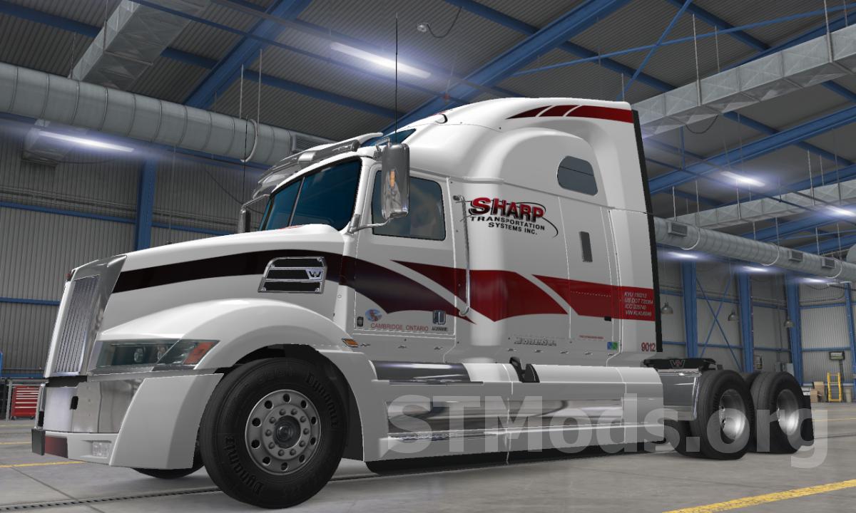 description_5 Skin for Western Star 5700XE SHARP
