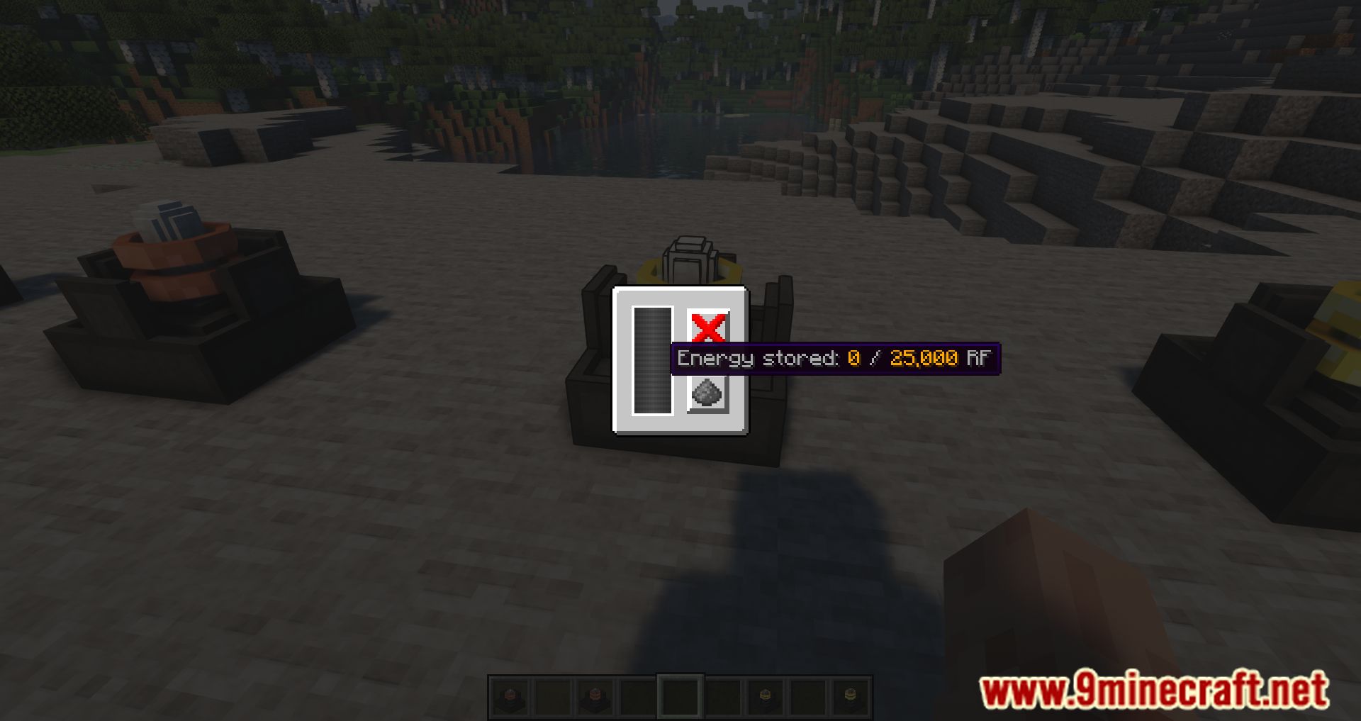 description_7 Wireless chargers mod 1.20.4 - charging close to electricity