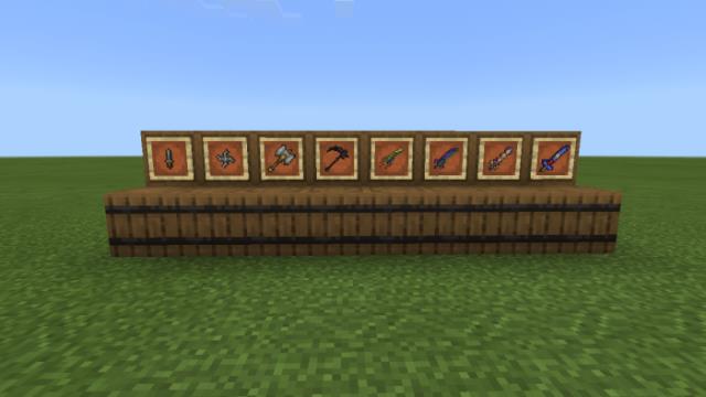 description_0 Arma de trabajo de Terraria.