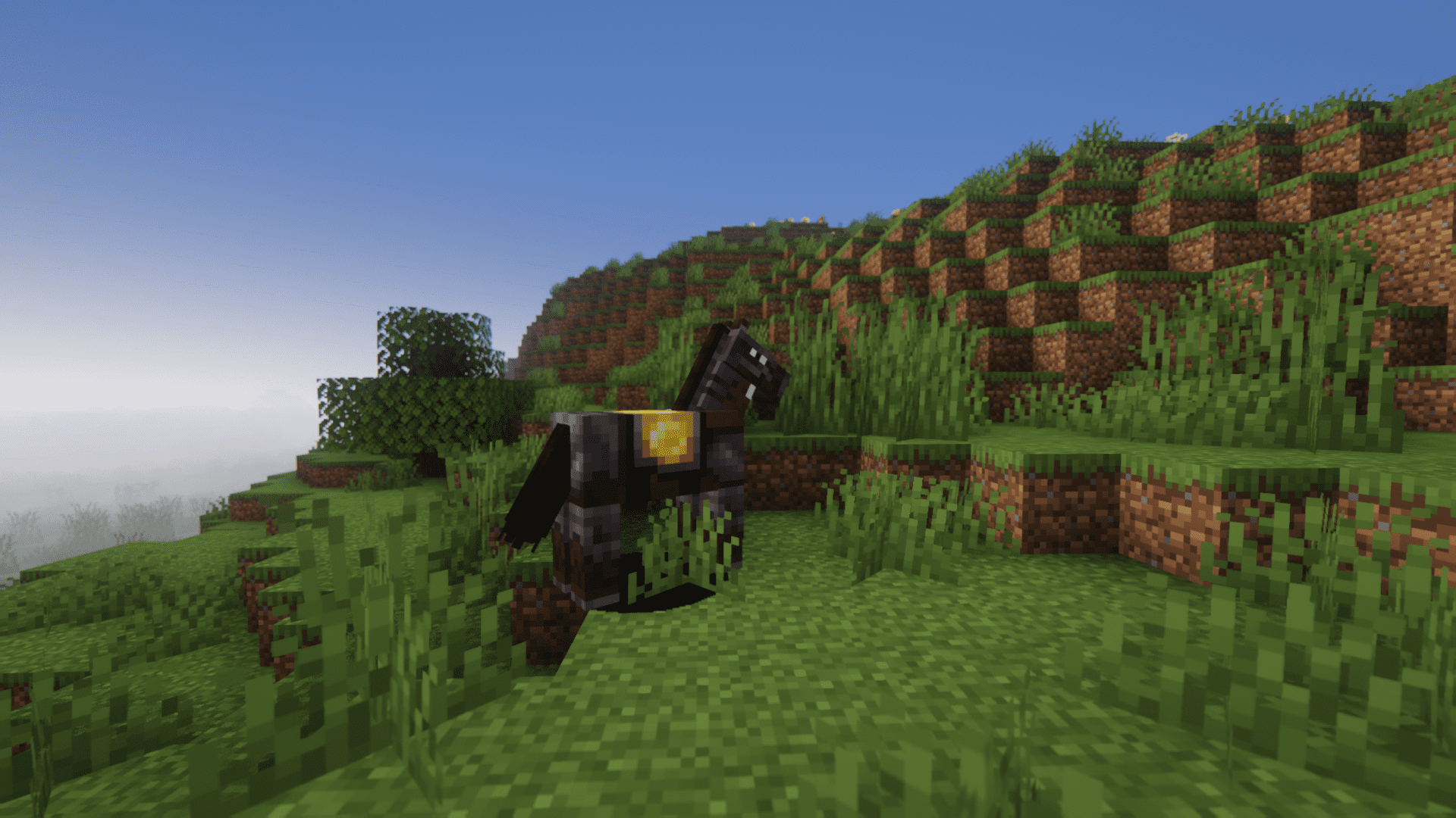 description_4 Simple Netherite Horse Armor Mod 1.20.1 - Protege tu caballo favorito