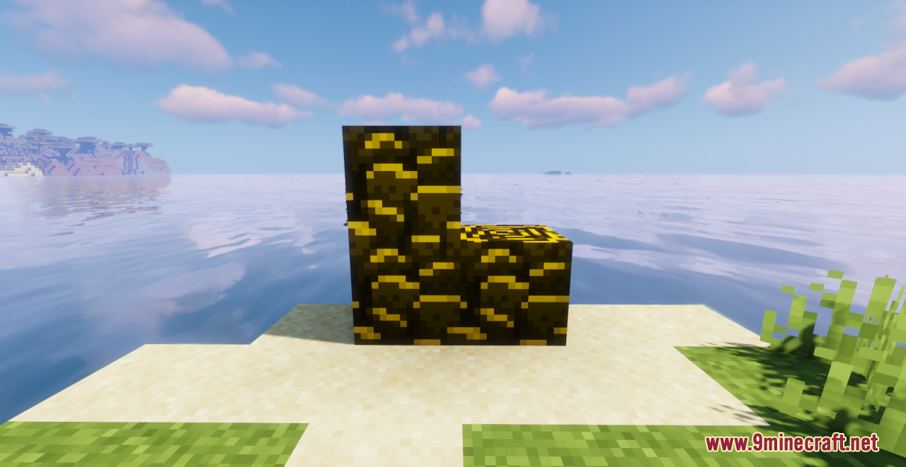 description_1 Colored Ancient Debris Resource Pack (1.20.4, 1.19.4) - Текстурный пакет