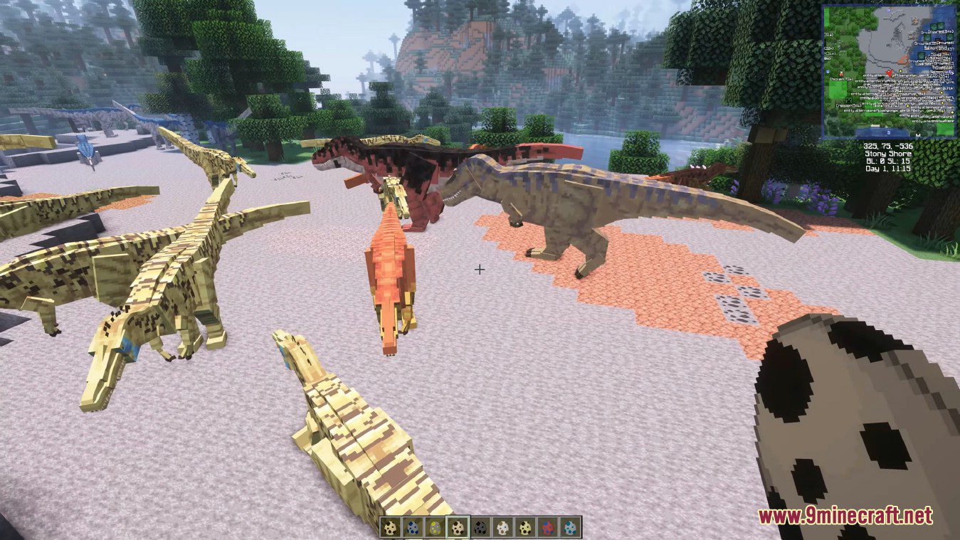description_17 AlternativaCraft Mod 1.19.3 - Dinosaurios Prehistóricos