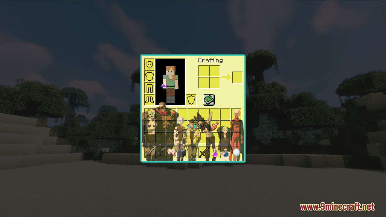 description_4 Cyberpunk: Edge Runner Custom GUI Resource Packs (1.20.4, 1.19.4) - Texture Packs