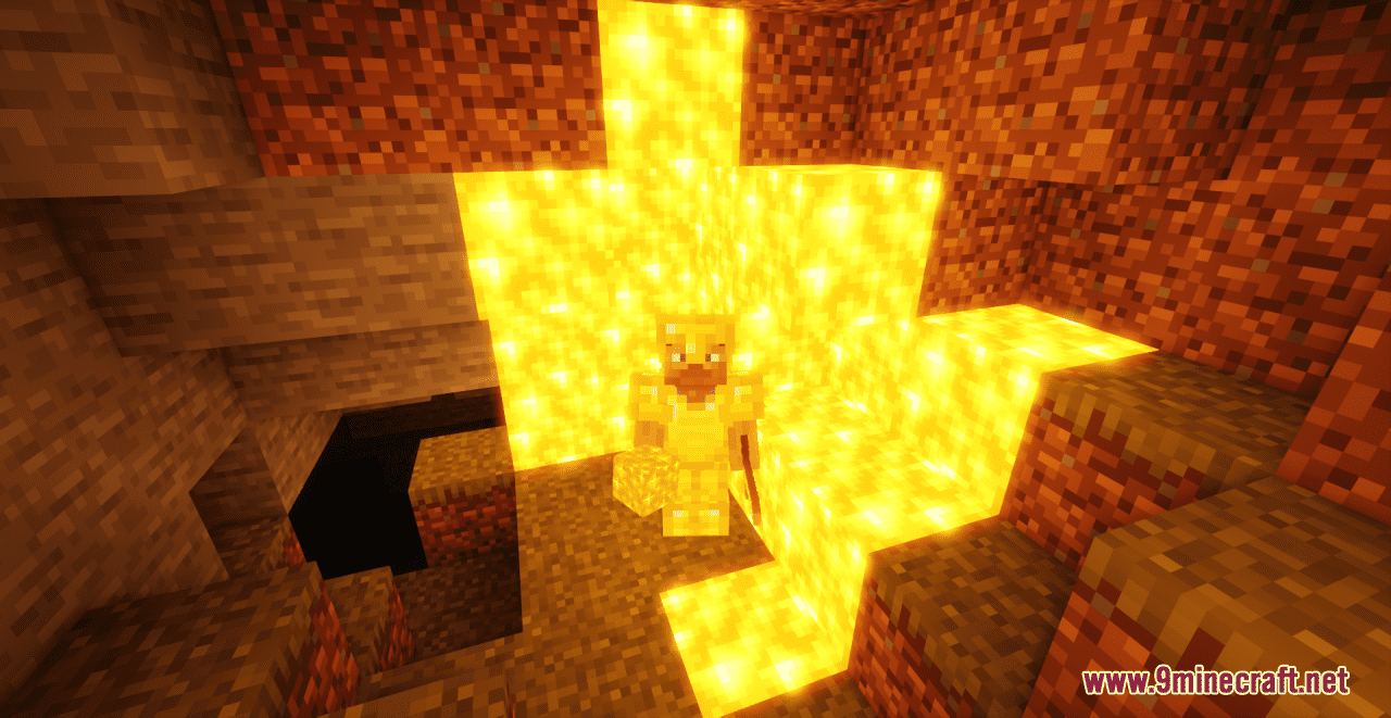 description_6 Glorious Glowstone Resource Pack (1.19.3, 1.18.2) - текстурный пакет