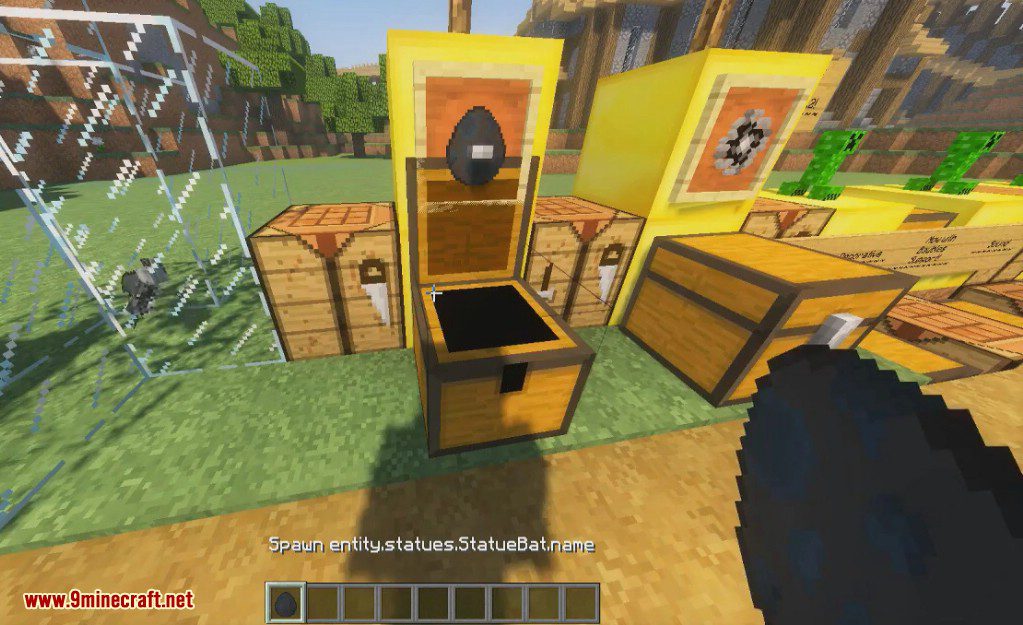 image 6 for Sculptures Mod (1.20.4) - скульптурные скины для Minecraft