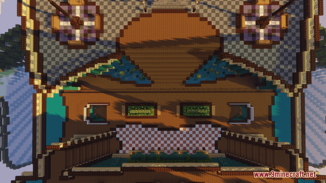 description_7 Fantastic airship map (1.20.4, 1.19.4) - Skybound Luxury