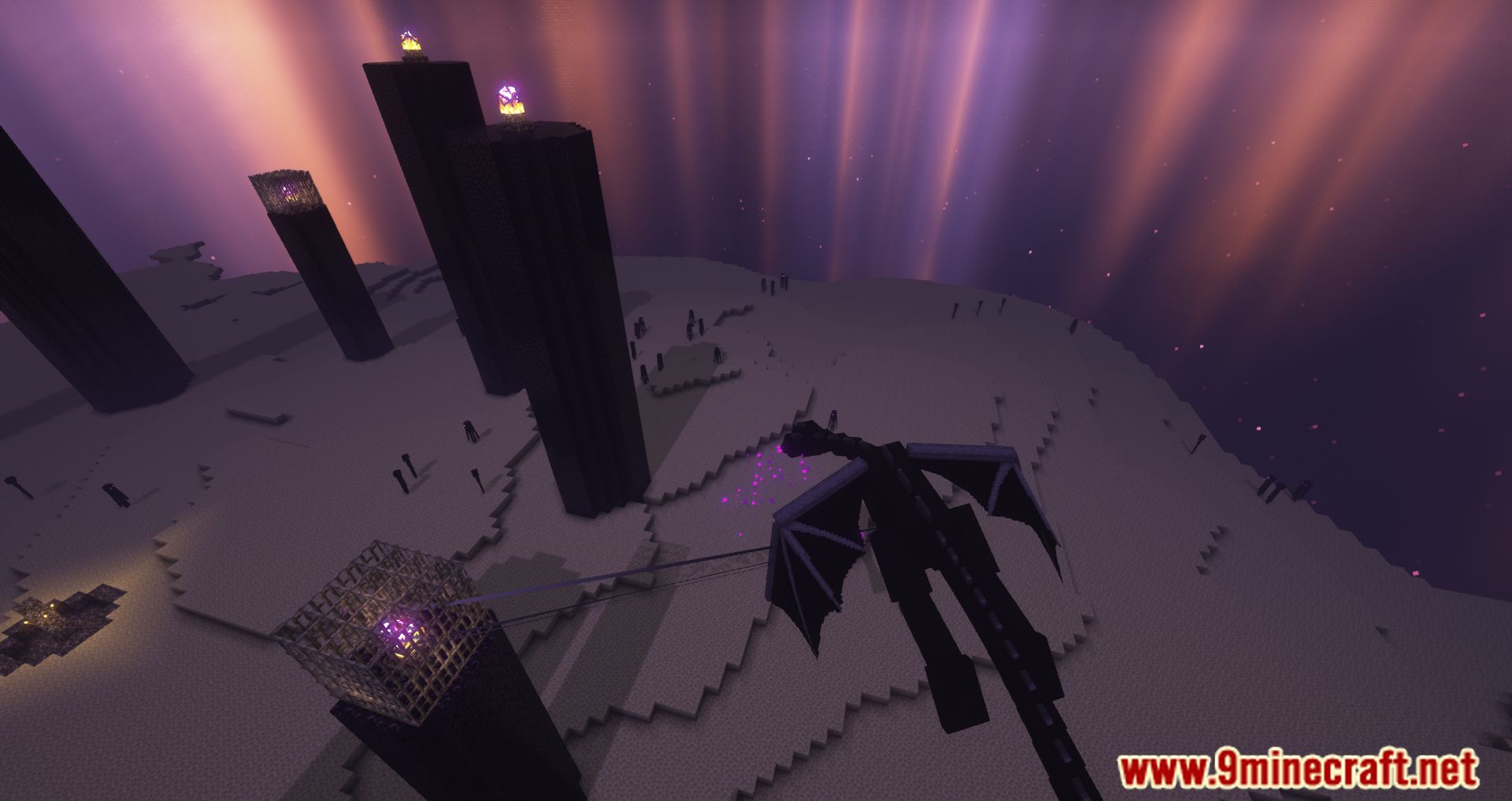 description_2 Savage Ender Dragon Mod 1.20.1 - New power of the Ender dragon