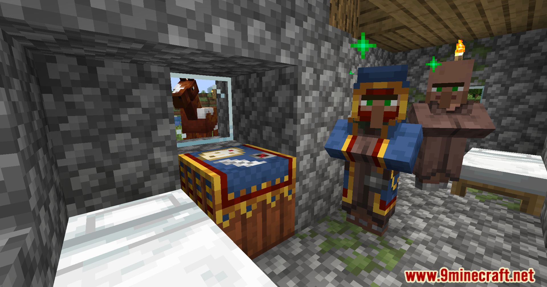 description_3 Non-Wandering Trader Profession Mod 1.20.1 - Unique village trade for wanderers