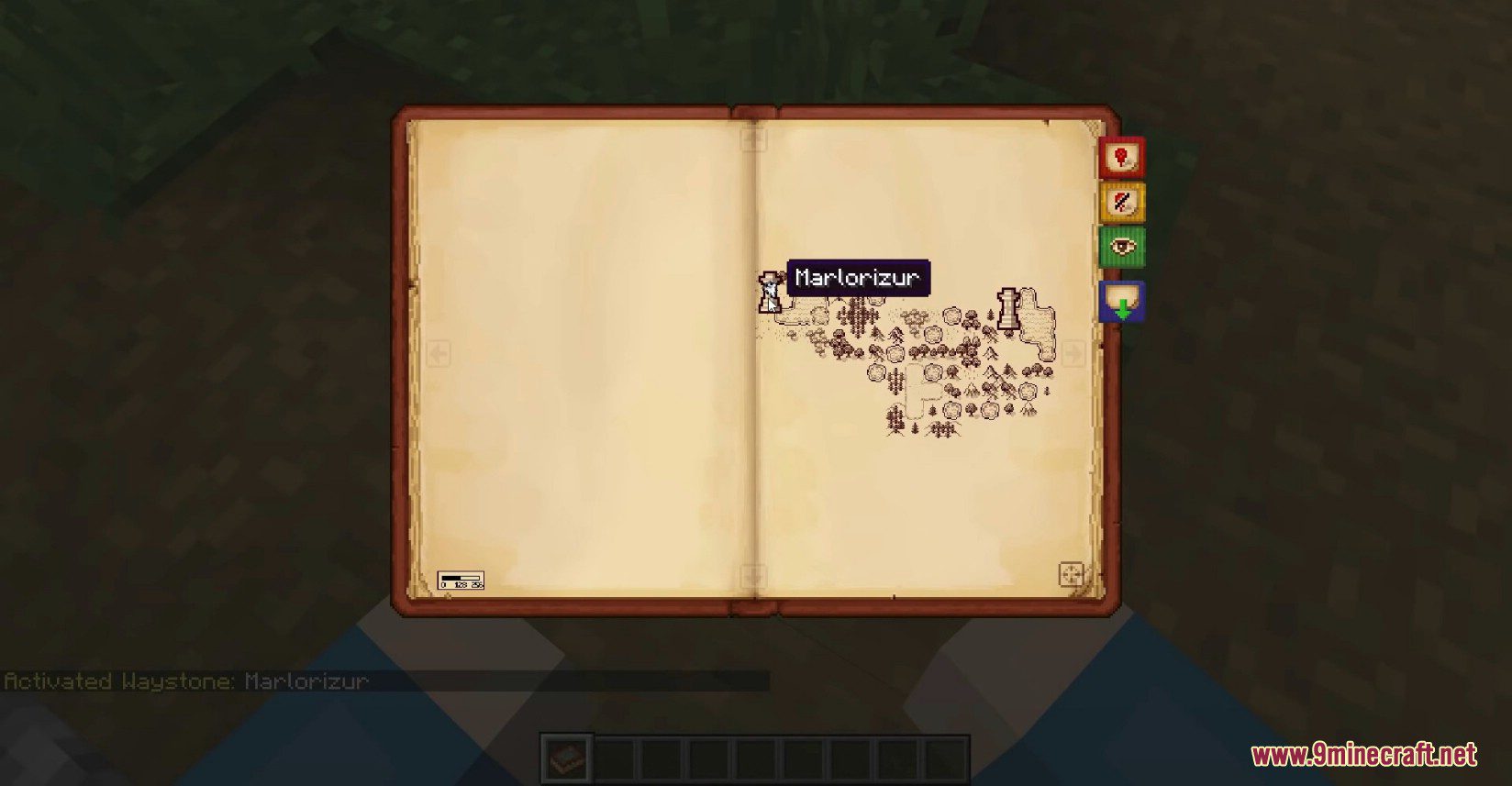 image 7 for Ancient Waystones Mod (1.17.1) - Agrega patones al antiguo atlas.
