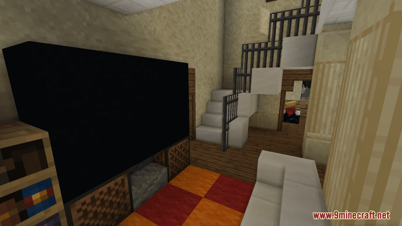 description_8 Map of cozy water villas (1.20.4, 1.19.4) - Island Serenity