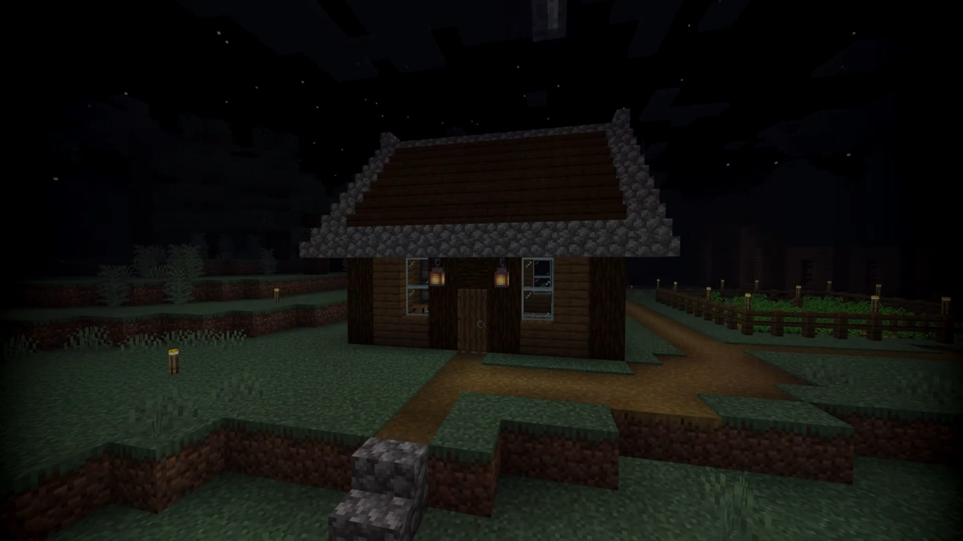 image 1 for Дополнение From The Forest (1.20) - MCPE/Bedrock Mod