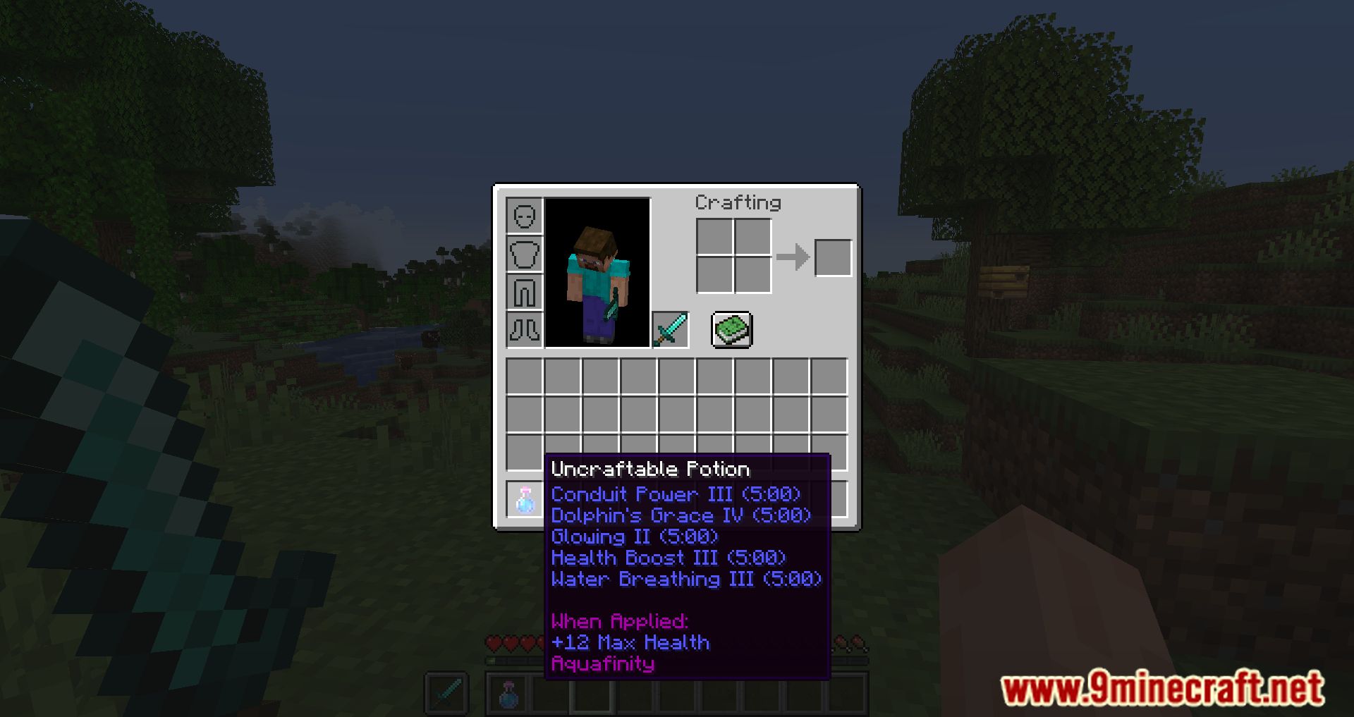 image 2 for Mod DarkSpins (1.20.5) - returns XP levels by spending them