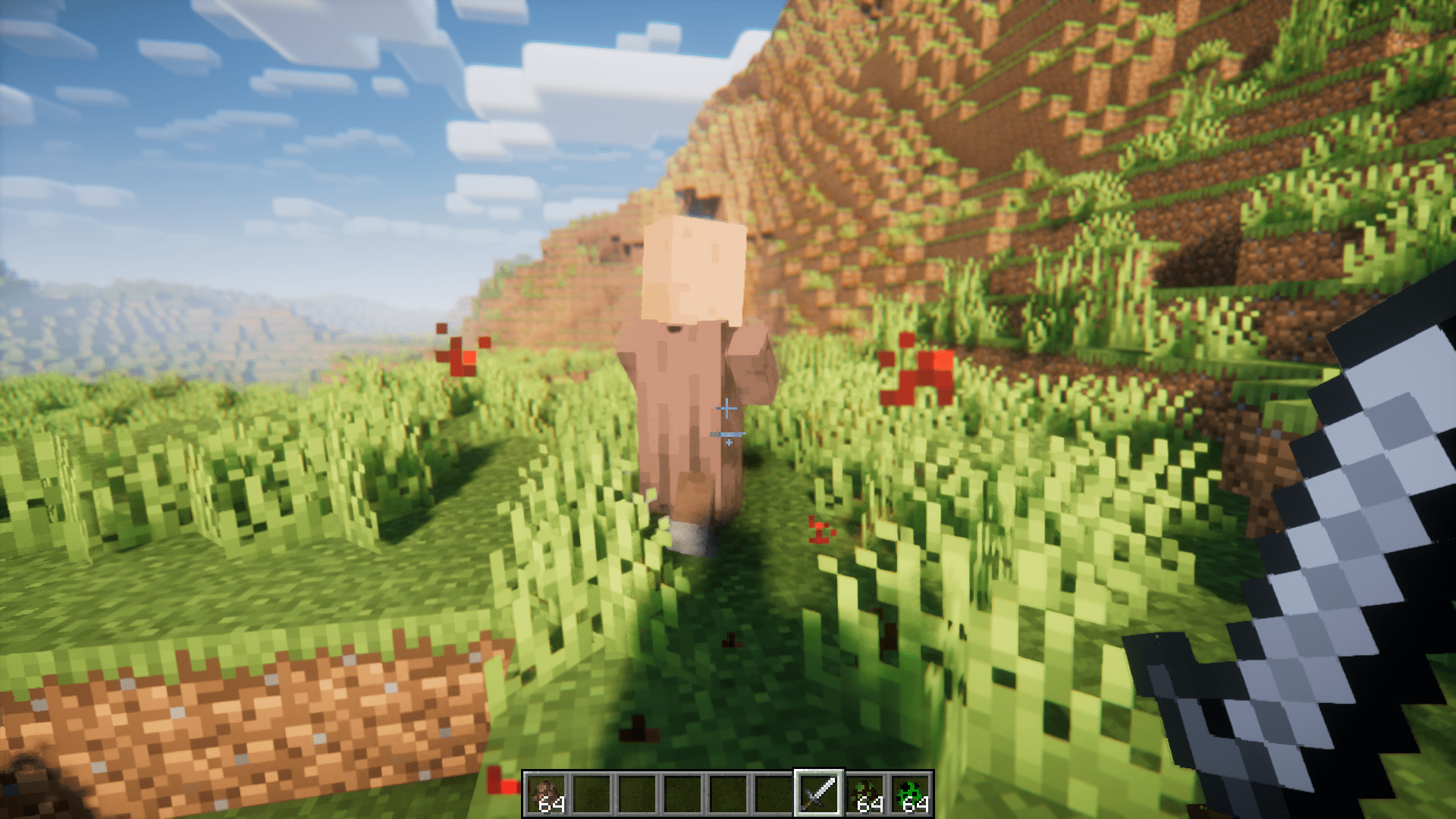 description_5 Extra Gore Mod (1.20.1) - efectos de la sangre y partículas