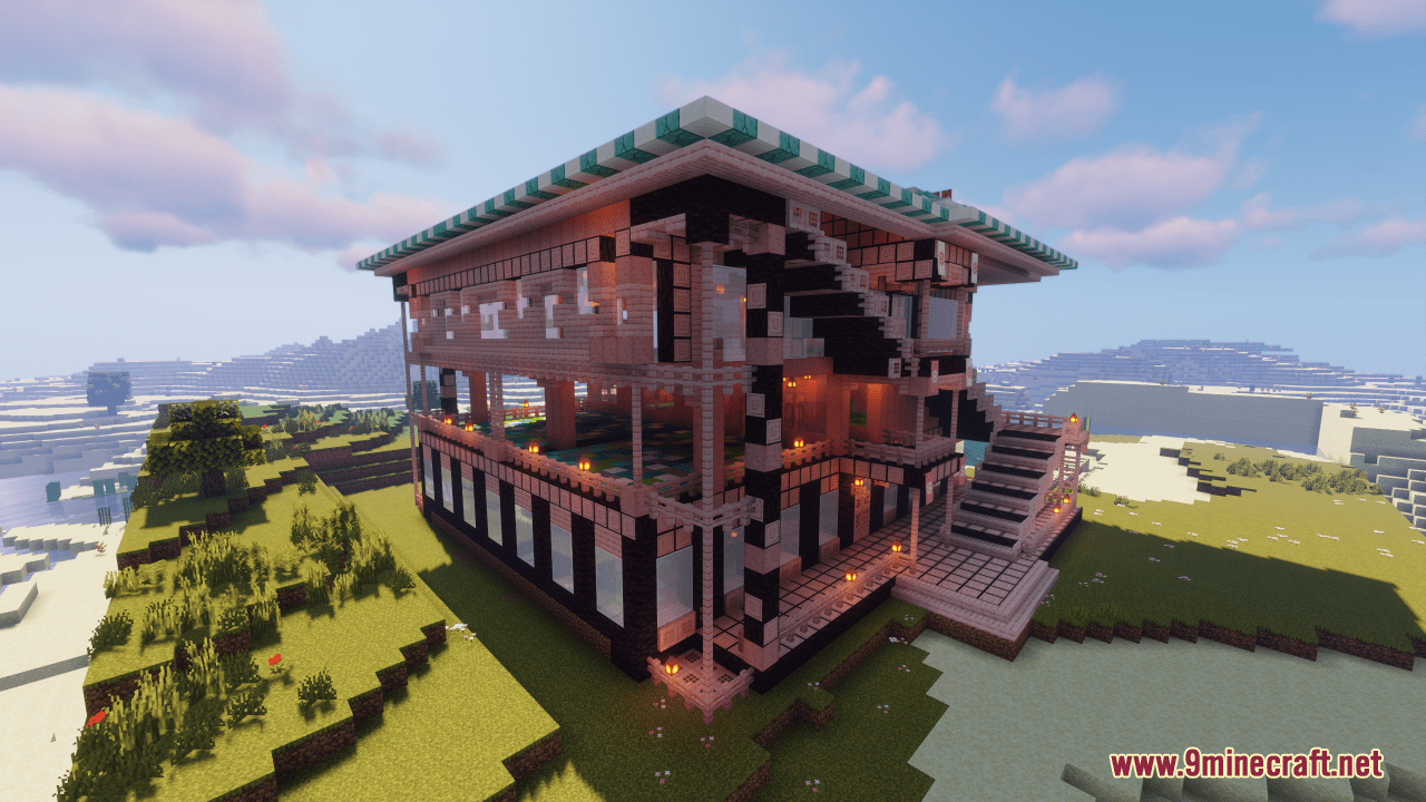 description_1 Beach House Mapa (1.20.4, 1.19.4) - Serene Sands