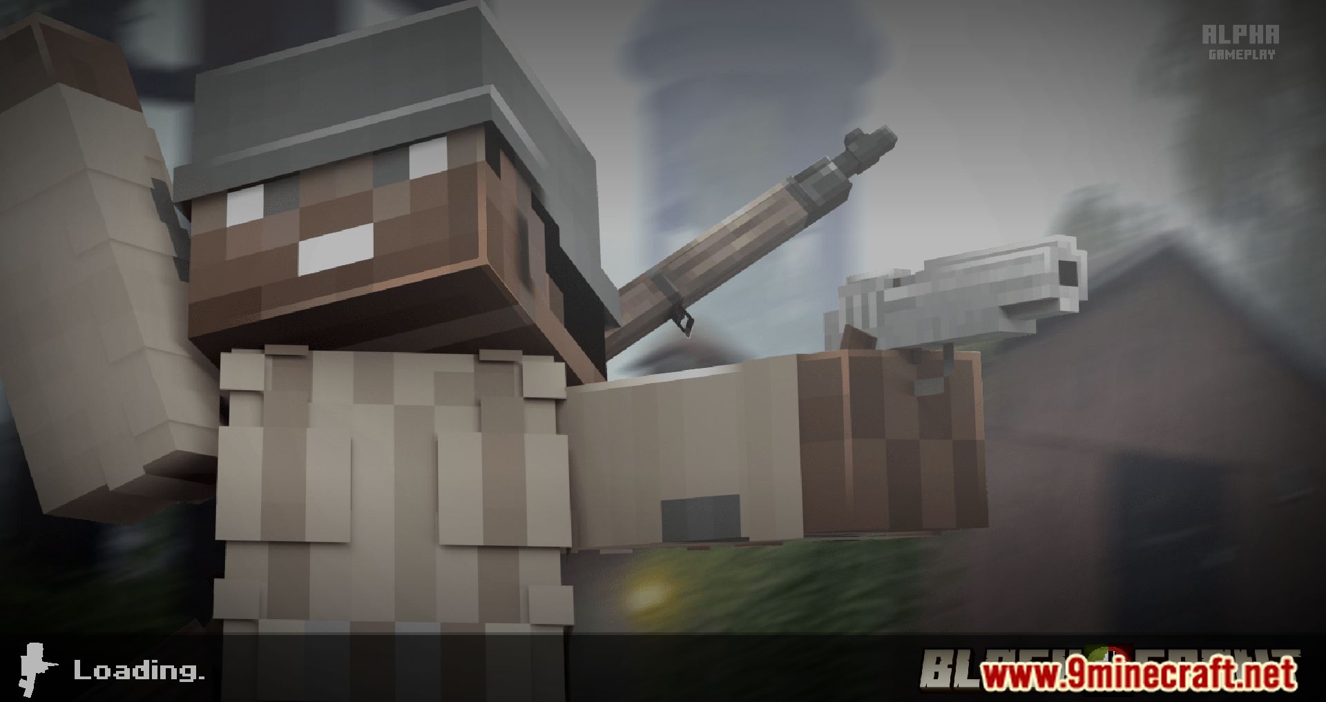 description_15 BlockFront Modpack (1.20.2) - World War II battlefields