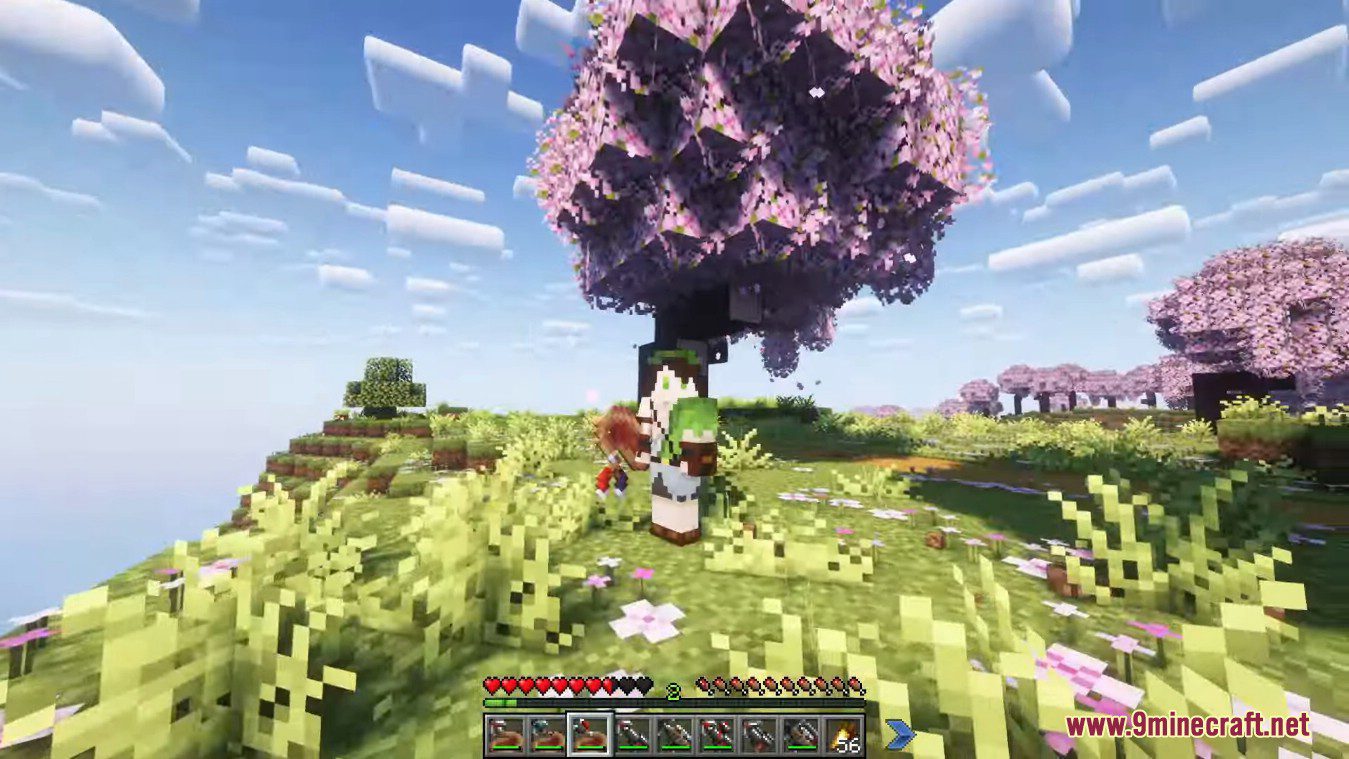 image 7 for Grappling Hook Restitched Mod (1.20.4) - избегайте больших конструкций