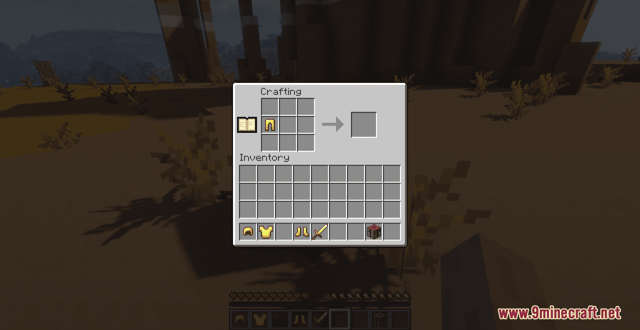 description_8 SLOT GUI Resource Pack (1.19.4, 1.19.2, 1.19) - текстурный пакет