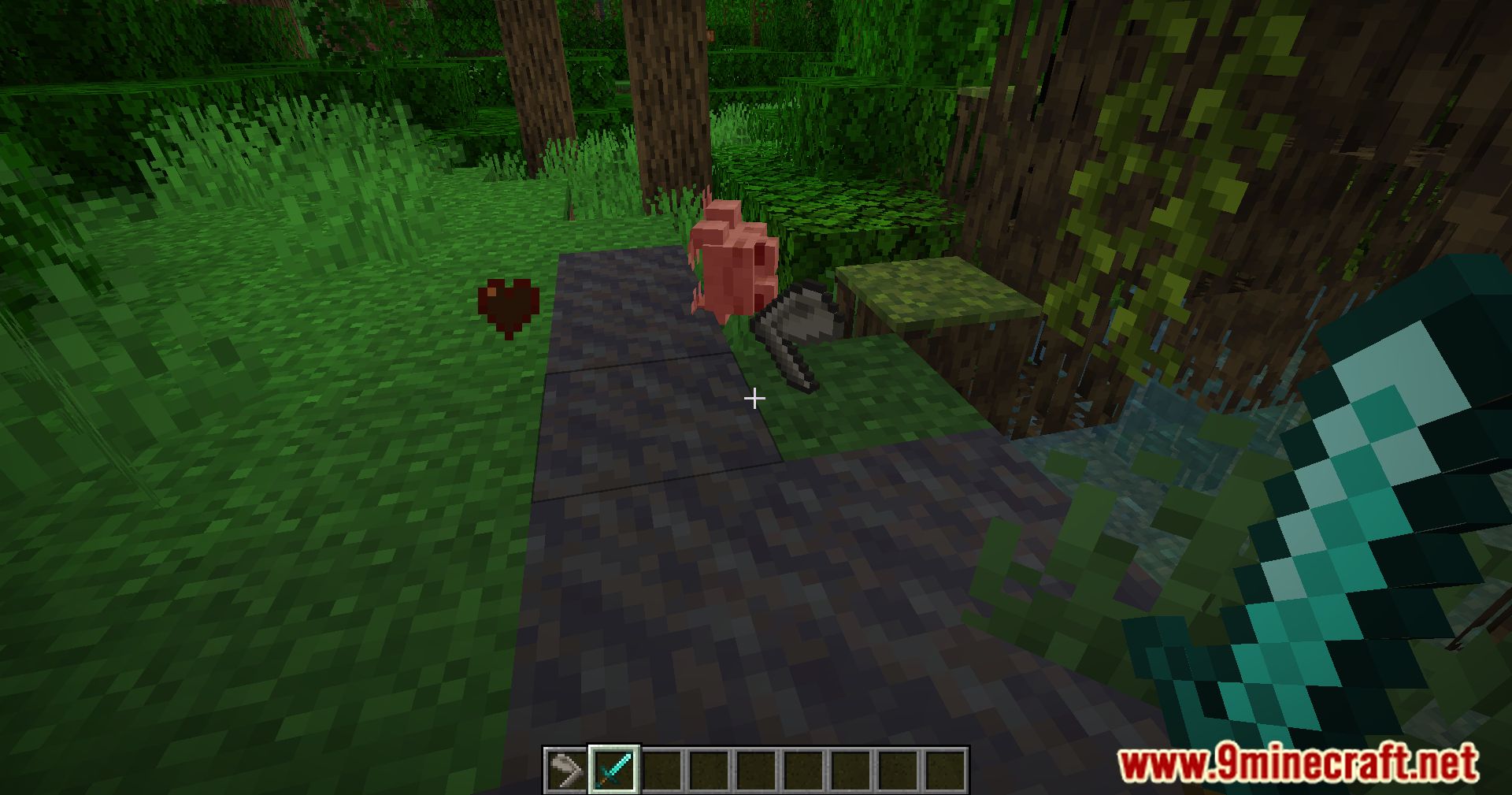 description_5 Frog Legs Mod (1.20.4) - Plunge into a new culinary adventure!